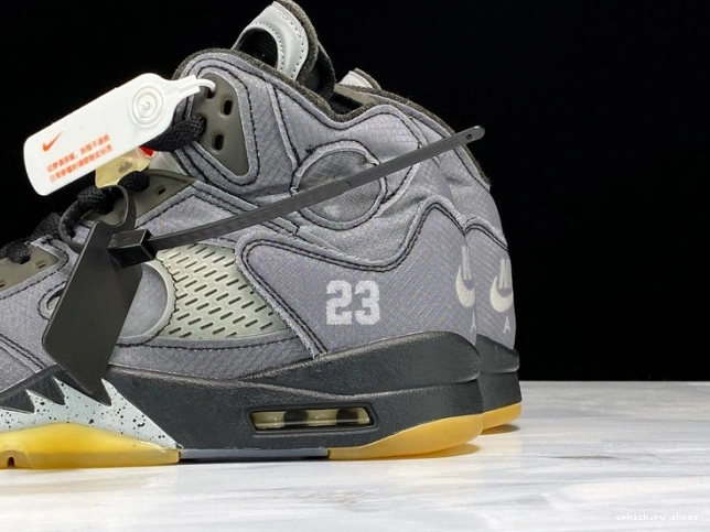 Cheap x Black Off-White CT8480-001 Jordan 5 Air 0725